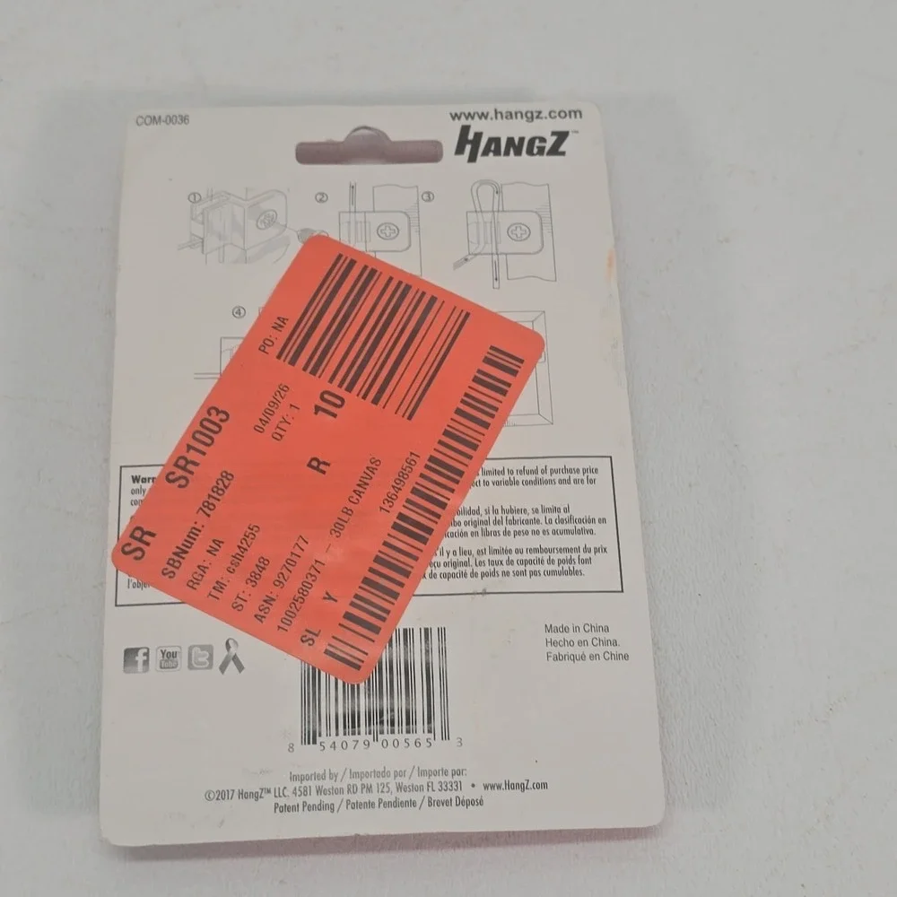 Hangz Easy Tie Canvas Kit